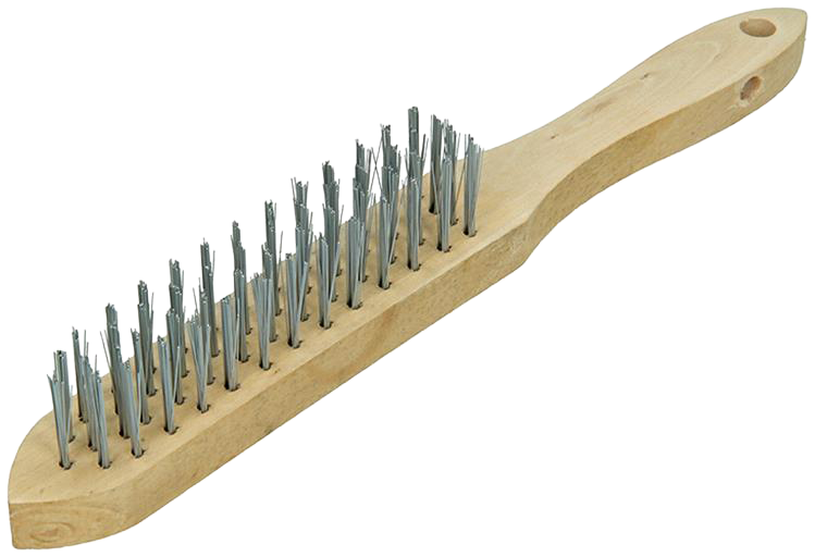 [1000808] Wire brush (4 rows) - Sam