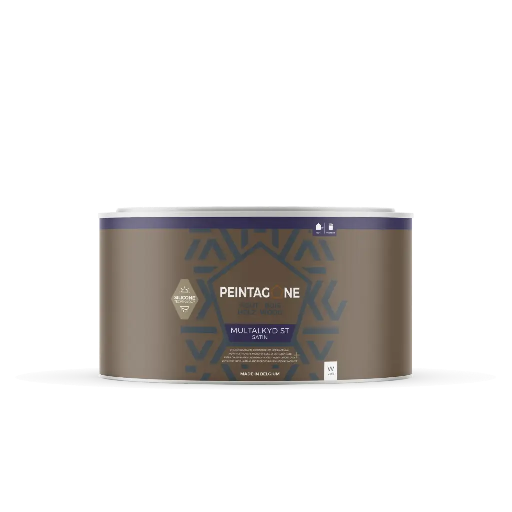 [MUST0,5BW] Multalkyd ST (0.5 l, W, Undyed)