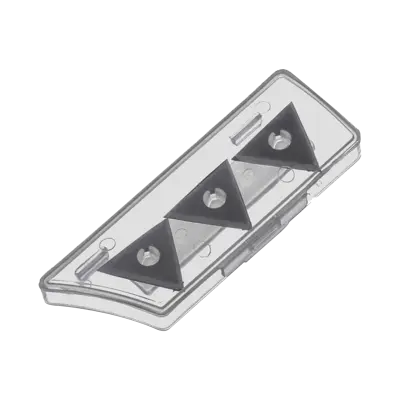 [1002824] Replacement blades for triangular scraper (3 pcs) - Anza (Rectangle 50 mm (for Maxi - 1 pc))