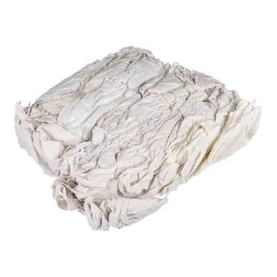 [1059741]  Poetslap tricot wit - Anza (3 kg)