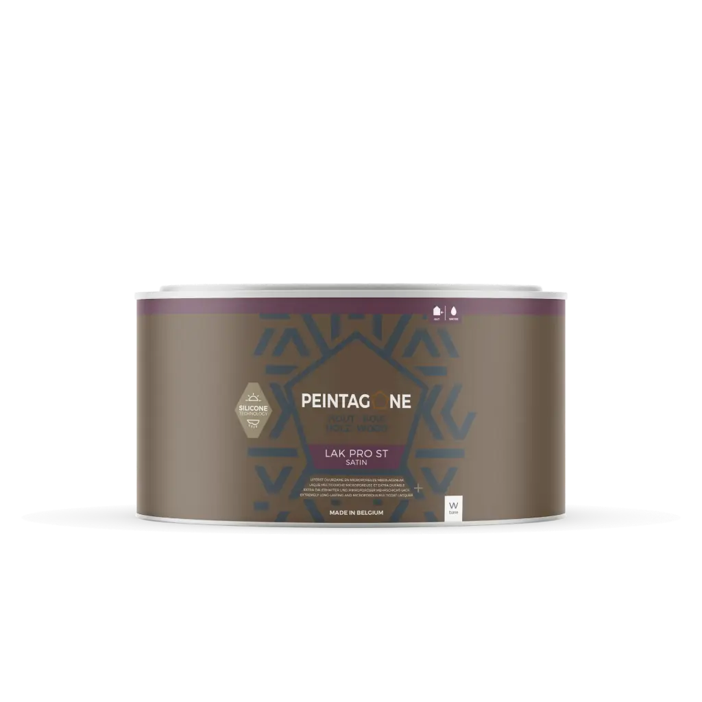[LPST0,5BW] Lak Pro ST Satin (0.5 l, W, Niet getint)