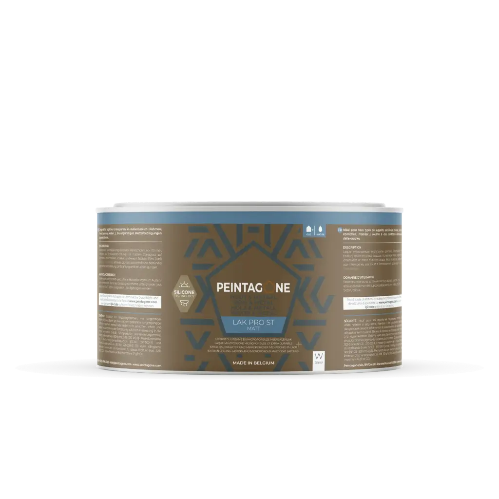 [LPSMA0,5BW] Lak Pro ST Matt (0.5 l, W, Undyed)