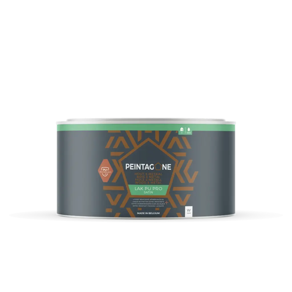 [LPPSA0,5BW] Lak PU Pro Satin (0.5 l, W, Niet getint)