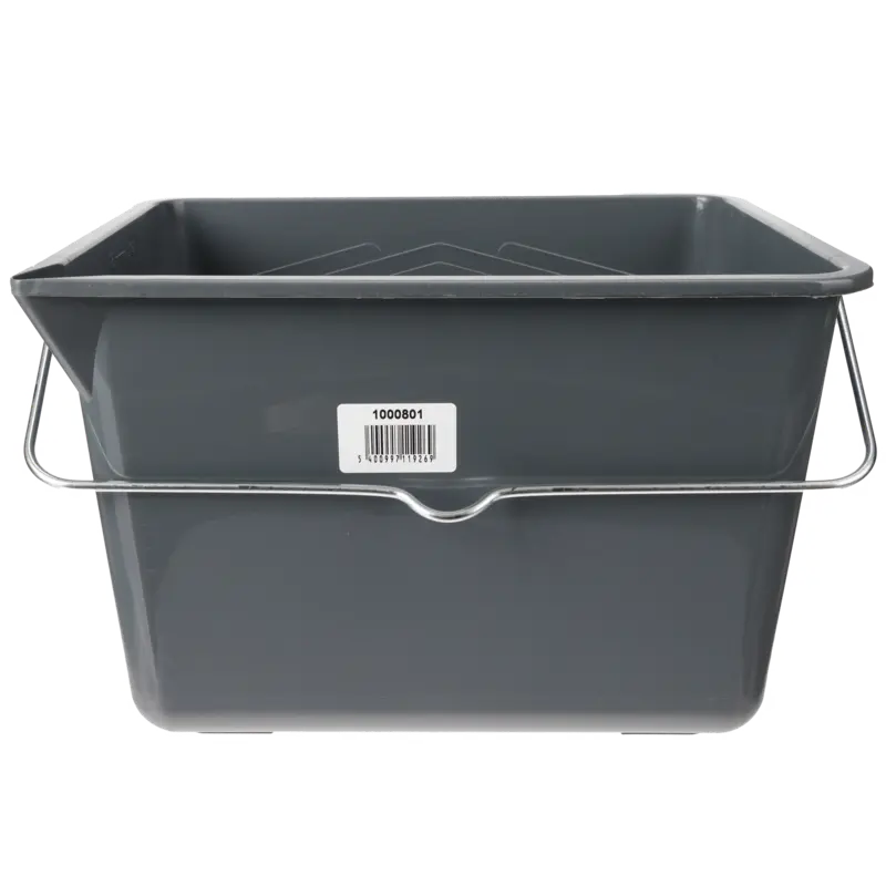 [1000801] Grey paint pail - Sam (8 l)