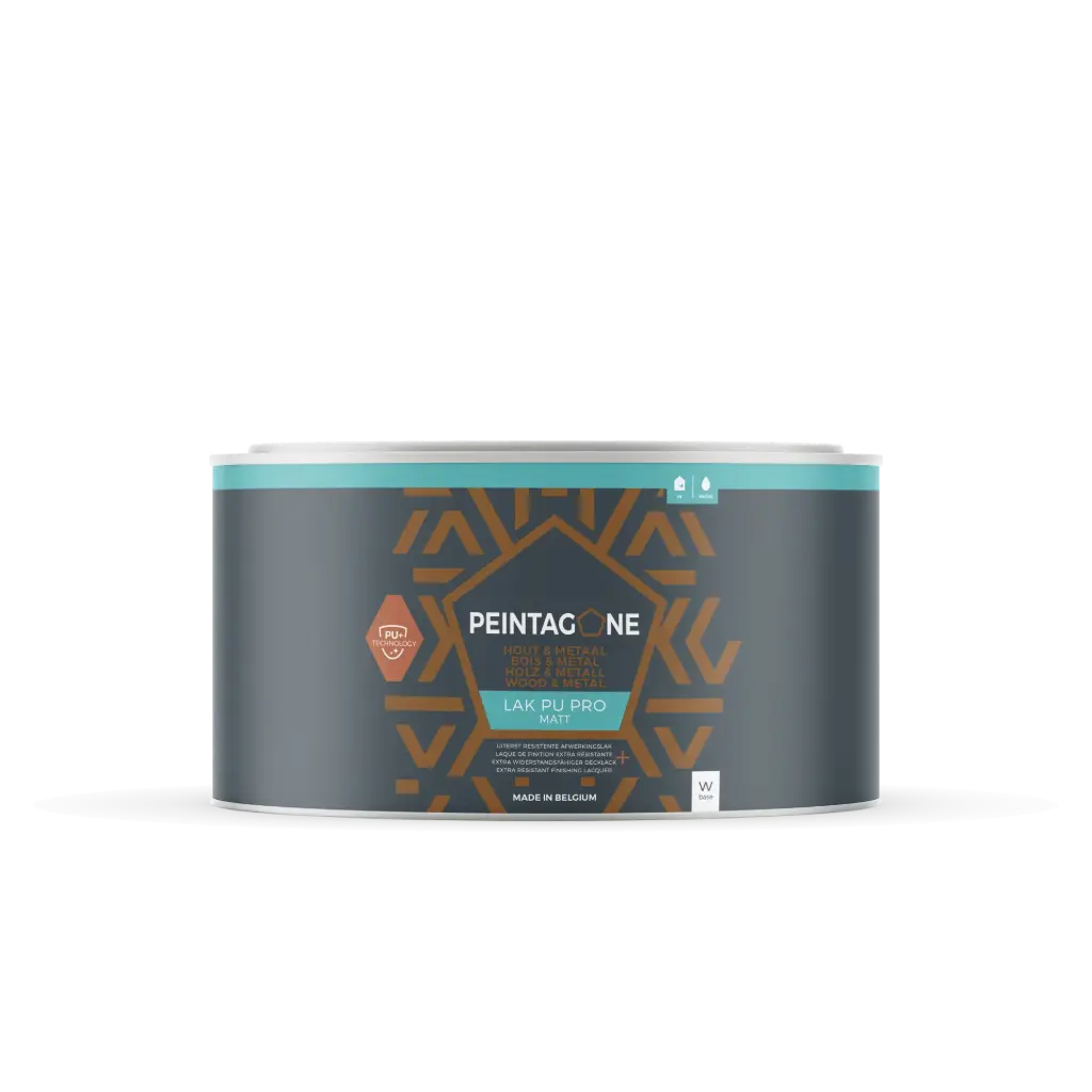 [LPPMA0,5BW] Lak PU Pro Matt (0.5 l, W, Niet getint)