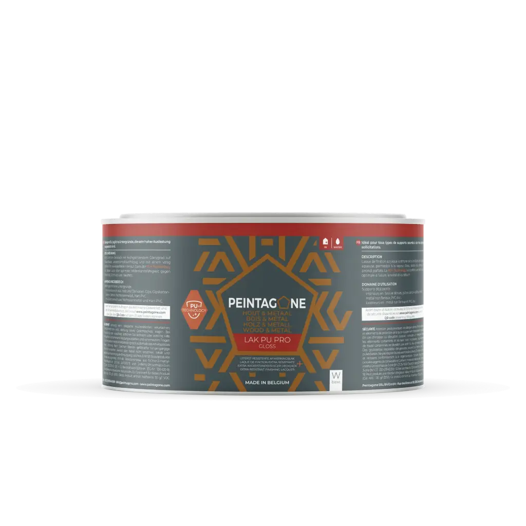 [LPPGL0,5BW] Lak PU Pro Gloss (0.5 l, W, Niet getint)