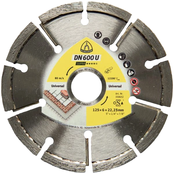 [330662] DN 600 U Disque à tronçonner (prix à la pièce)